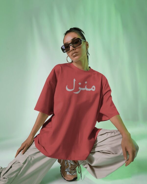 Women's Manzil Premium Heavyweight T-Shirt - Image 2
